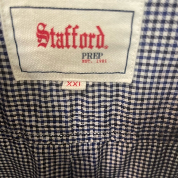 Men’s Stafford Dress shirt XXL - Picture 2 of 3